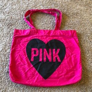 LAST CHANCE!!! “Pink” Victoria’s Secret Large Tote